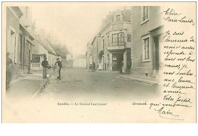 72.CONLIE.N°15194.LE GRAND CARREFOUR.EPICERIE CENTRAL VIVIEN-FINET