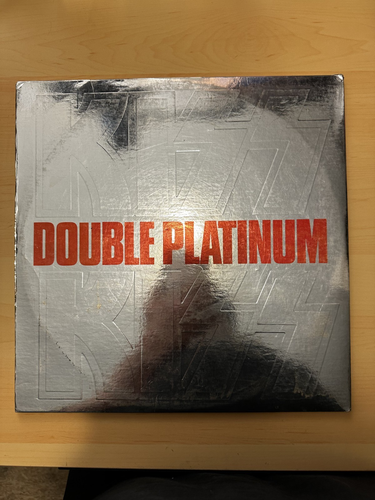 Kiss - DOUBLE PLATINUM - Casa Blanca (NBLP-7100) LP 33 Vinyl EX/VG+ & VG/EX - Picture 3 of 16