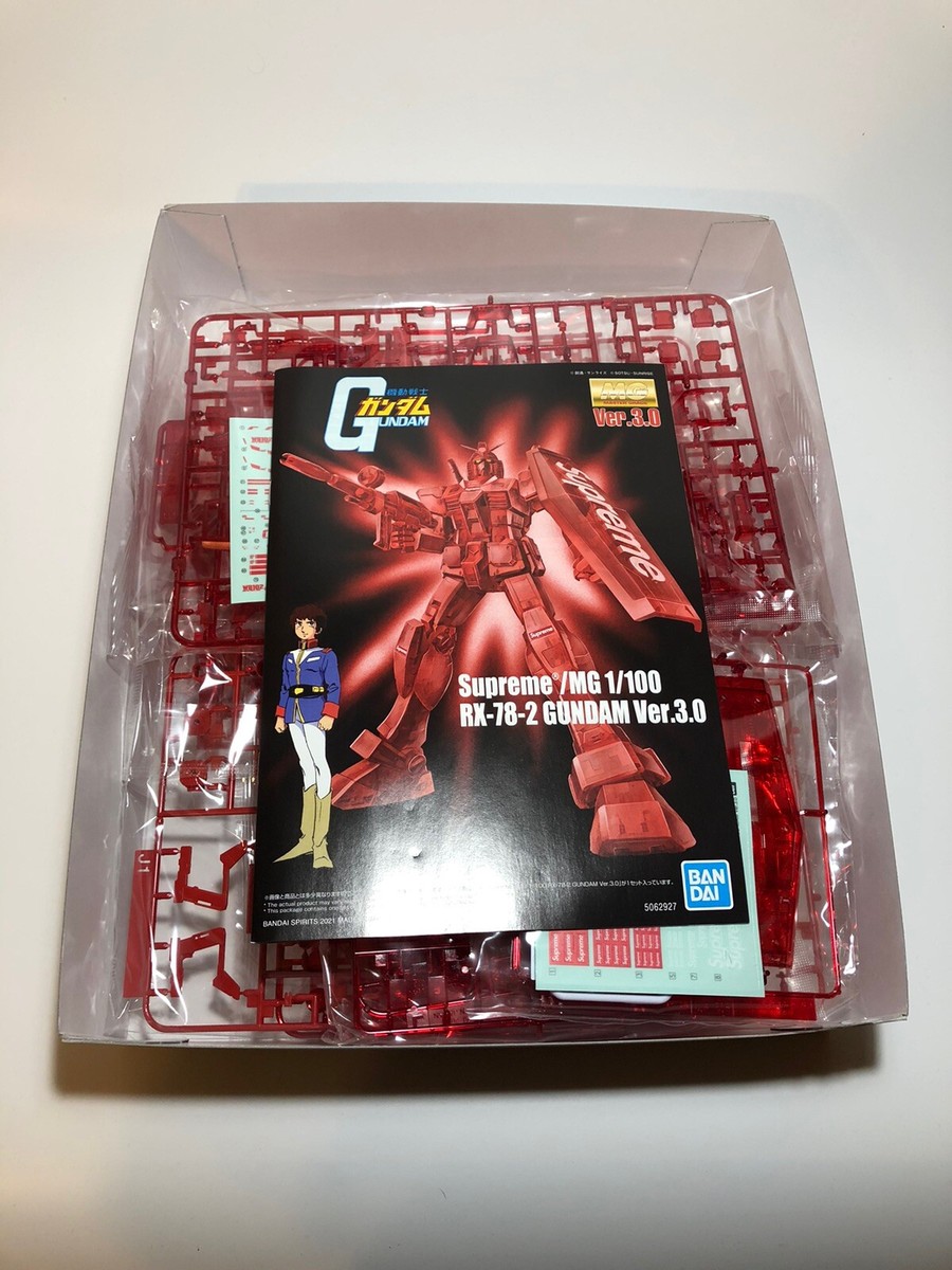 Supreme MG 1/100 RX-78-2 GUNDAM Ver. 3.0 Action Figure | eBay