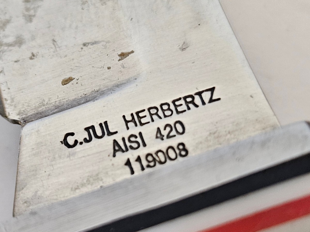 Vintage Germany Made C.Jul.Herbertz AISI 420 Fixed Hunting Vintage Germany Made C.Jul.Herbertz AISI 420 Fixed Hunting
