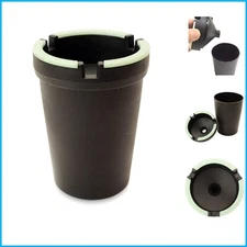 Innovative Glow in the Dark Ashtray - Compact Regular Size for Cars and Home