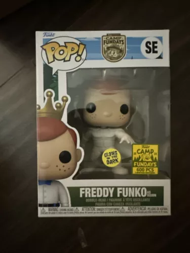 Funko Pop! Freddy as Vision White Glow LE 600 Fundays 2023 GITD with protector