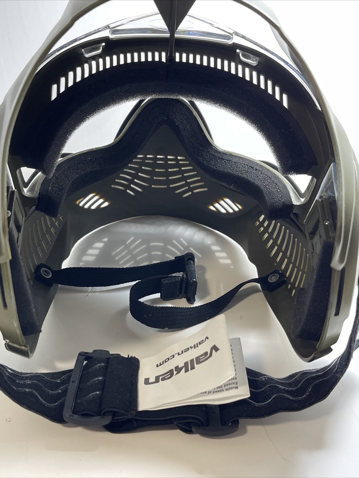 Valken Sly Annex MI-7 Army Green Thermal Anti-Fog Clear Lens  Used Paint Ball