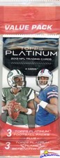 2013 Topps Platinum Football Sealed JUMBO VALUE Pack-EXCLUSIVE FLAME REFRACTOR
