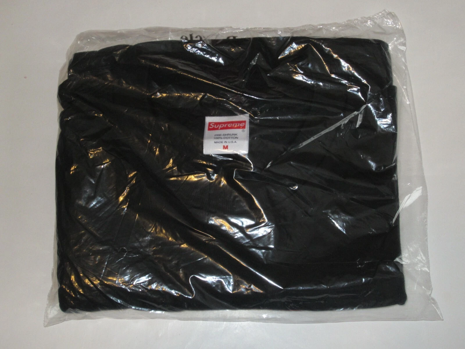 SUPREME New York Shadow Tee NOIR Homme Medium NEUF ! F/W 2021 BOGO USA