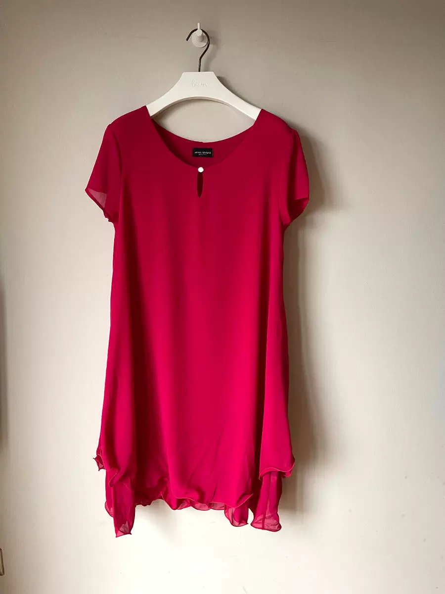 Cerise pink shift hot sale dress