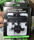 Car Vent Butterfly Mount Fits All Phones + Free Shipping