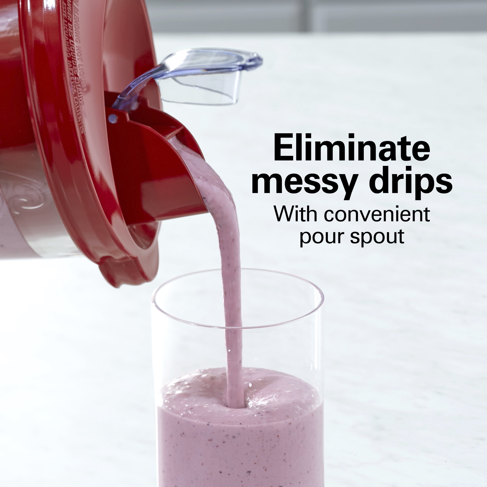 Hamilton Beach Wave Action Quiet Blender, 48 oz. Glass Jar,12 Blending