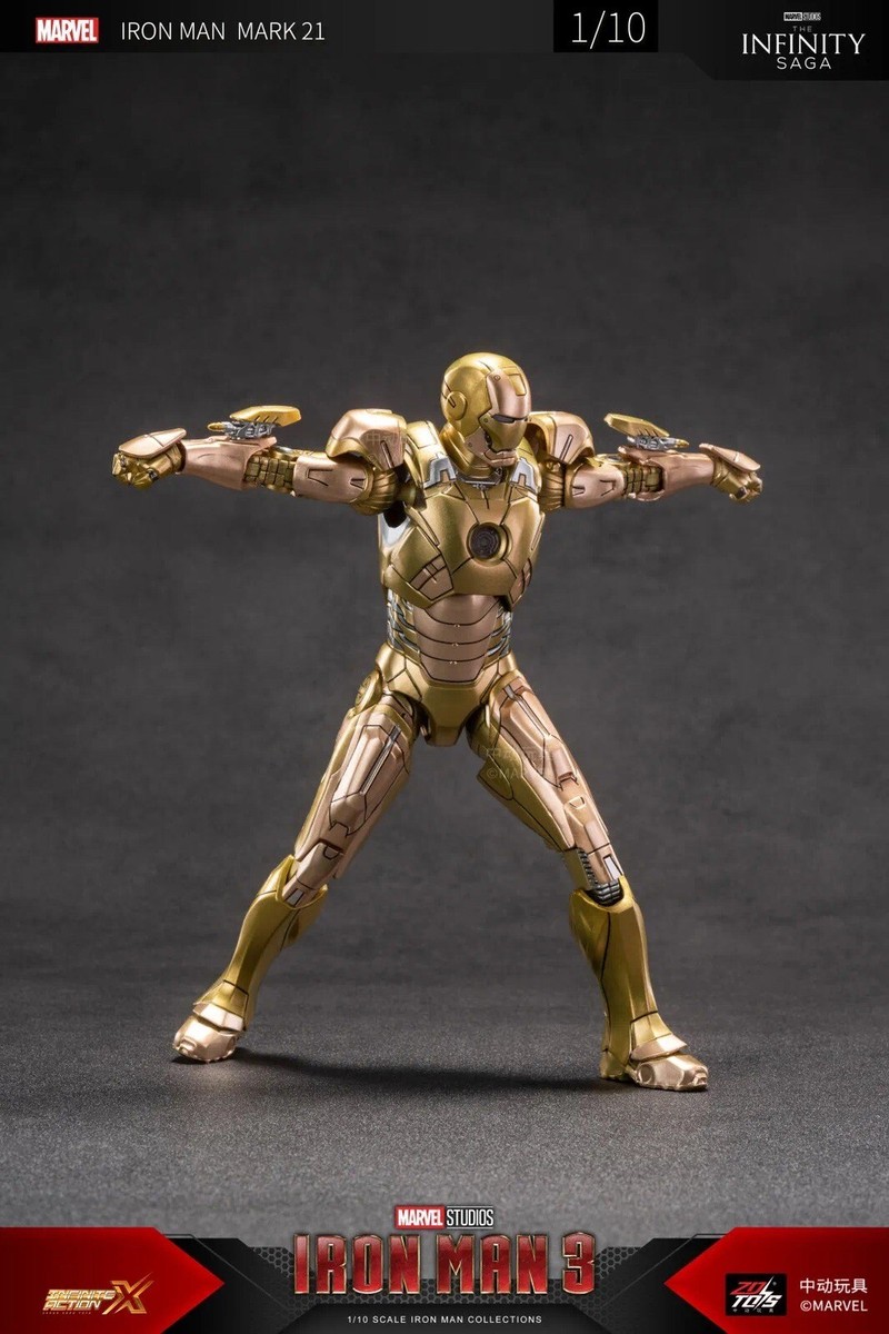 zd toys iron man mark 21 mk21 MIDAS XXI action figure marvel