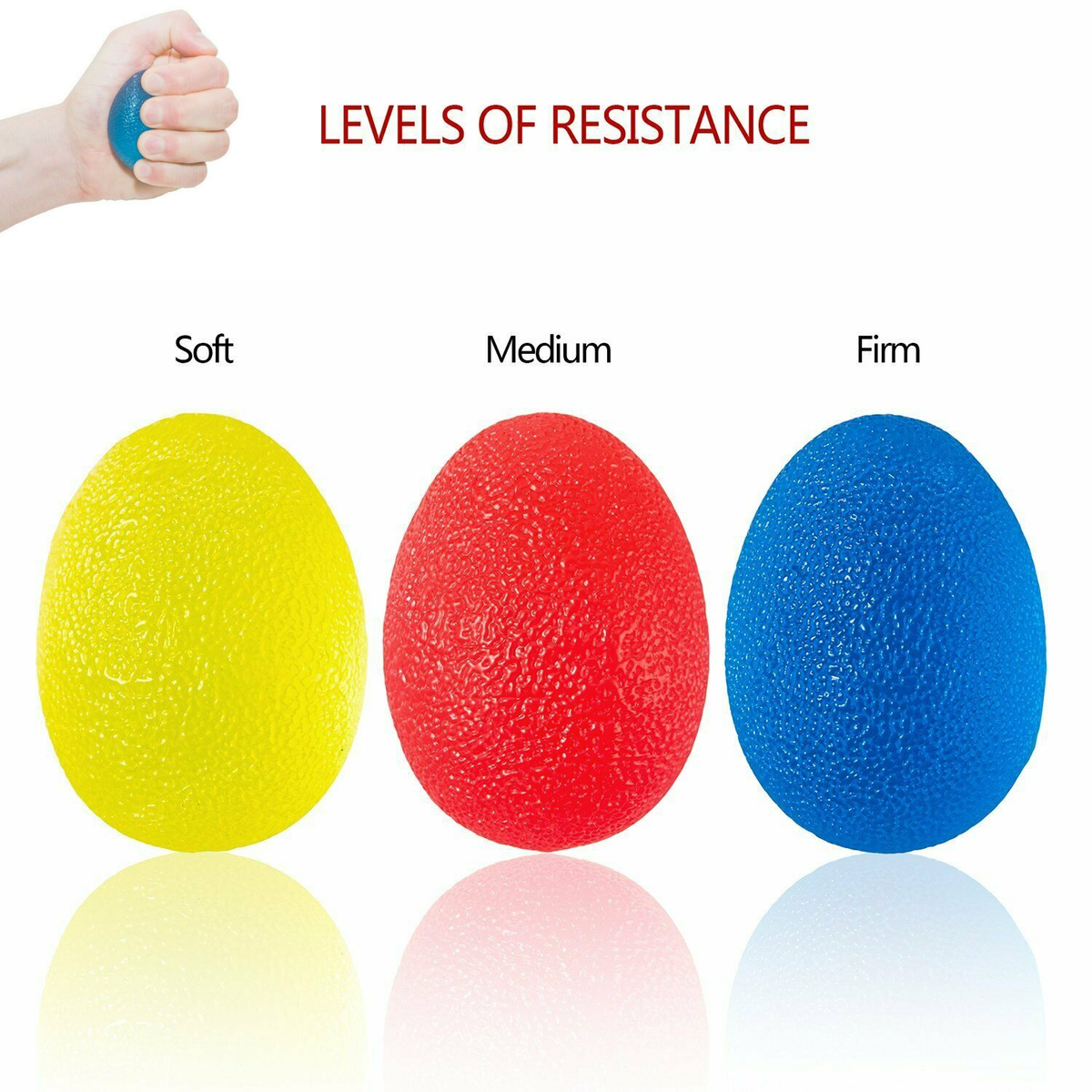 Pedimend Anti Stress Ball Hand Exercise Muscle Strength Stress Relief  Therapy UK