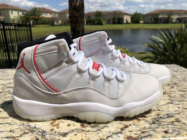air jordan 11 retro gs platinum tint