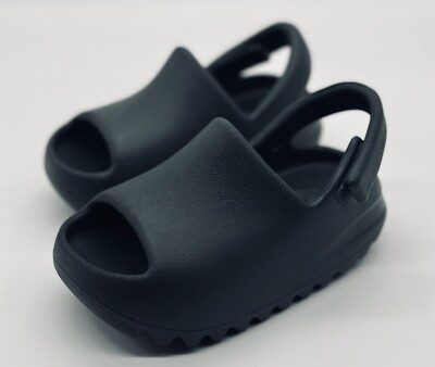 Yeezy Black Slide Sandals
Size 10
New 
No box
+$10 to include box (total $63) New Adidas Yeezy Slide Onyx HQ6448 Unisex Slipper Outdoor  main image 3