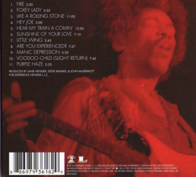 Jimi Hendrix / WINTERLAND ボーナスディスク付き ボーナスディスク付き！JIMI HENDRIX/ WINTERLAND 1968