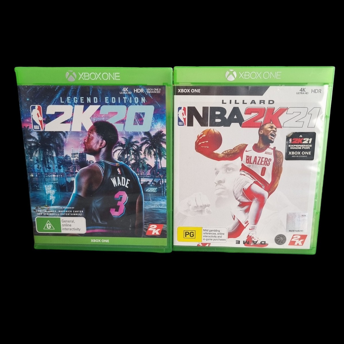 NBA 2k20 Legend Edition 2K21 (Xbox One PAL) Complete with Manual