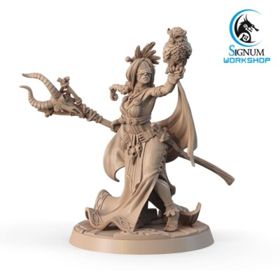 Fernesia die blinde Zauberin Signum Workshop, Zauberin Miniatur DND