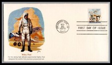 US FDC # C96 25c Wiley Post Fleetwood   1979, 9p986