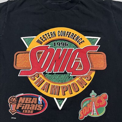 【希少】【美品】90’S Vintage／Seattle Sonics Tee 希少】【美品】90'S Vintage／Seattle Sonics Tee - メルカリ