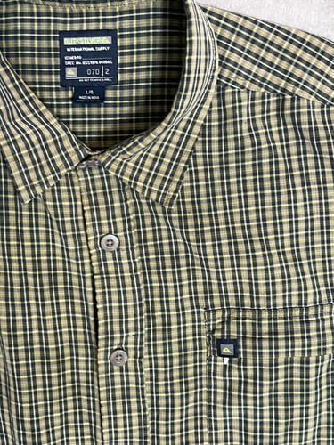 quicksilver button down