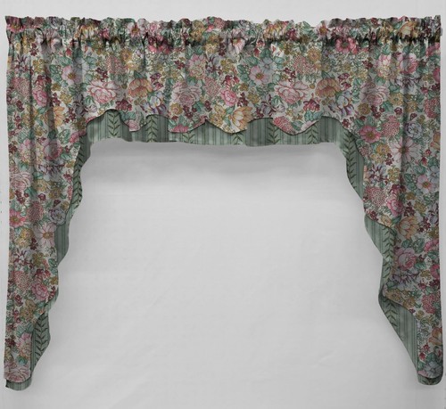 Rose Garden Country Valances and Swags - Picture 42 of 84
