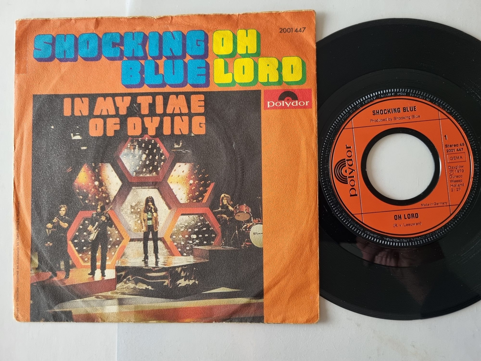 Shocking Blue - Oh Lord 7'' Vinyl Germany