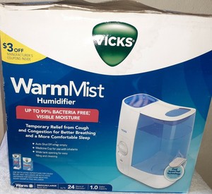 Vicks WarmMist Humidifier 1.0 Gallon 328785001365 | eBay