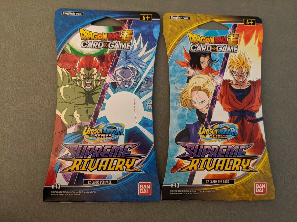 dragon ball super card game supreme rivalry Dragon Ball Super Card Game Supreme Rivalry Booster Packs