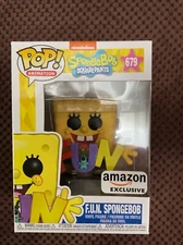 Funko Pop! Animation SpongeBob SquarePants - F.U.N. Spongebob 679- Amazon