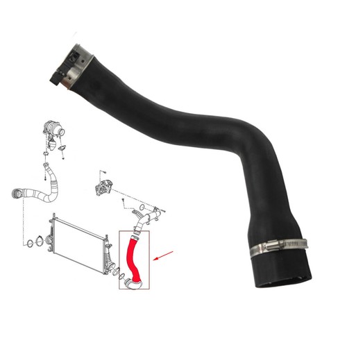 FOR VAUXHALL OPEL INSIGNIA 2.0 CDTi DIESEL INTERCOOLER TURBO HOSE PIPE 13242121 - Picture 5 of 12