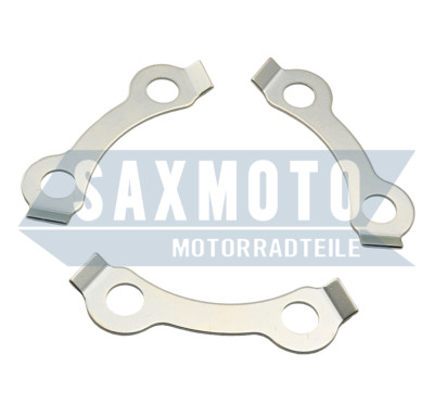 Bremsscheibe Sicherungsblech Satz YAMAHA RD250 RD350 Brake Disc Lock Tab Set