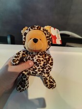 The Disney Store dress up leopard Print Winnie The Pooh Plush Bear Plushie Toy