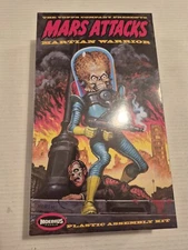 MARS ATTACKS Toy Space Martian Warrior Model Kit Moebius SEALED