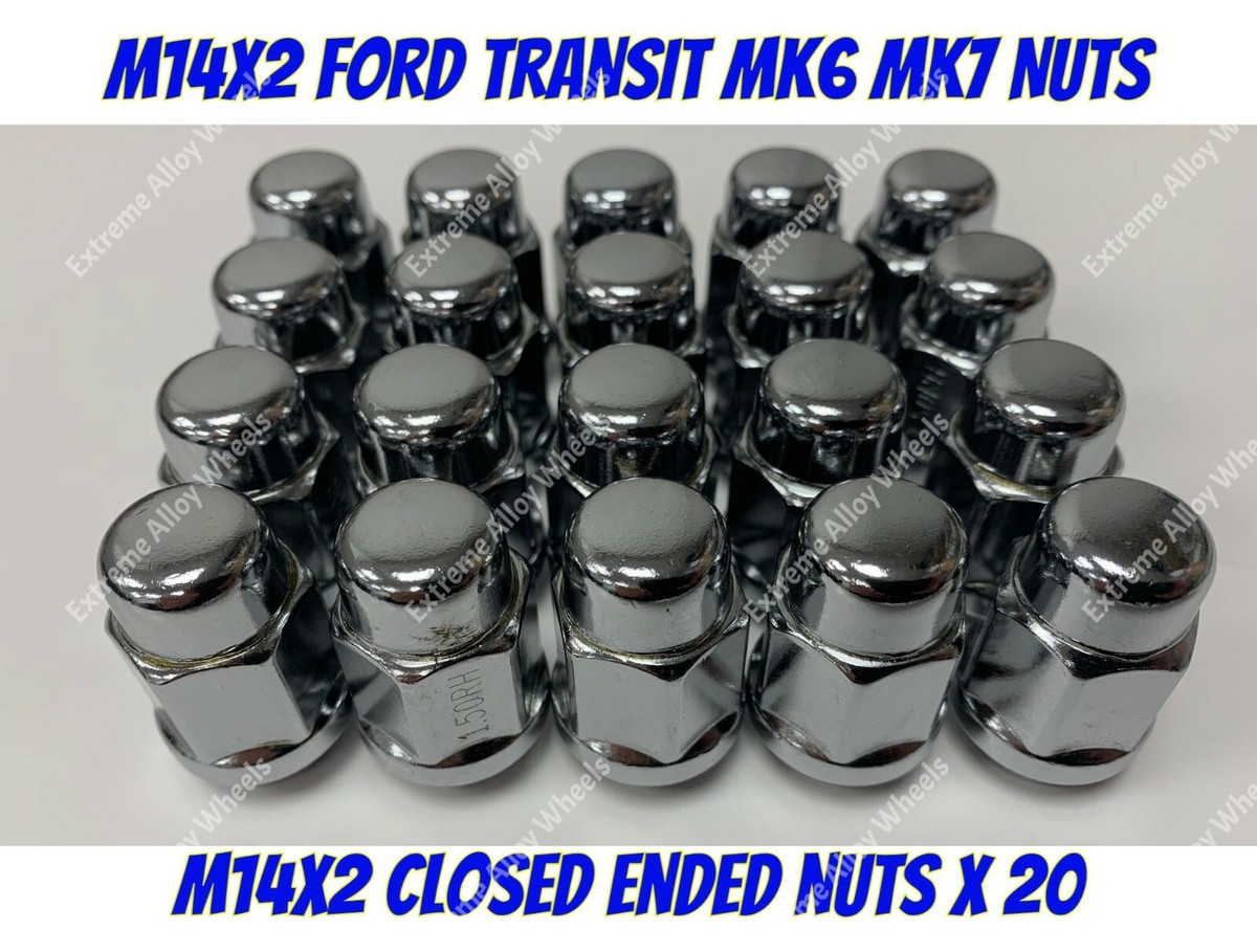 Ruota Dadi Inserti Bulloni. M14 X 2.0, 19mm Esagonale Conica Ford - Foto 9