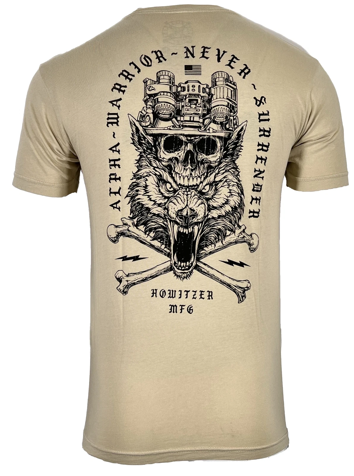 Howitzer Style Men's T-Shirt ALPHA WARRIOR Military Grunt M L XL 2XL 3XL 4XL 5XL
Opens in a new wind
