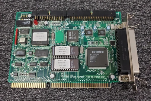 Vintage Adaptec AHA-1542CF ISA SCSI Controller Card