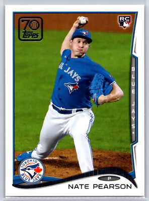 2021 Topps Update Nate Pearson 70 Years 70YT-64 Toronto Blue Jays