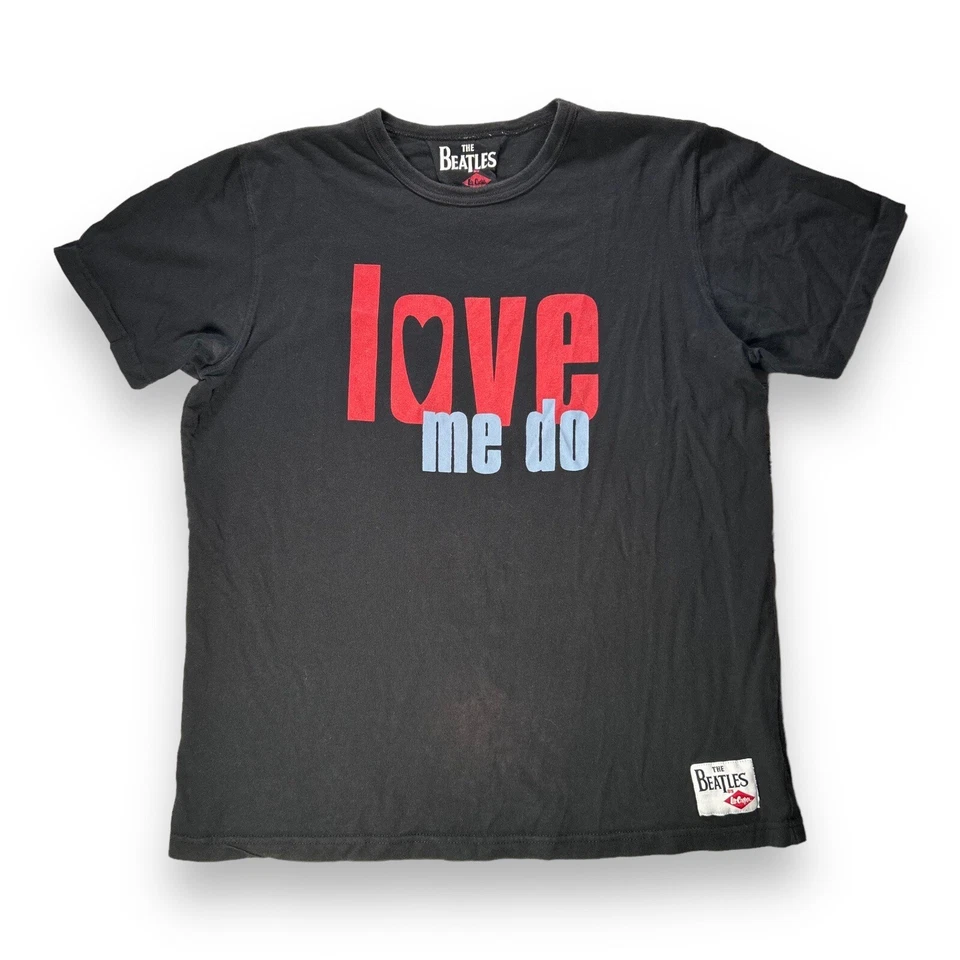 Camiseta The Beatles por Lee Cooper 2006 Banda Gráfica Negra Talla XL - Liliana" Foto 2 de 4