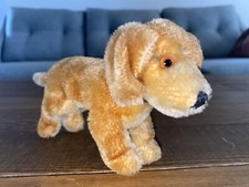 7  Vtg STEIFF Original DASCHUND Weiner Dog Germany Stuffed Animal Puppy Mohair