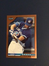 1996 Score Dugout Collection Shawn Green Card