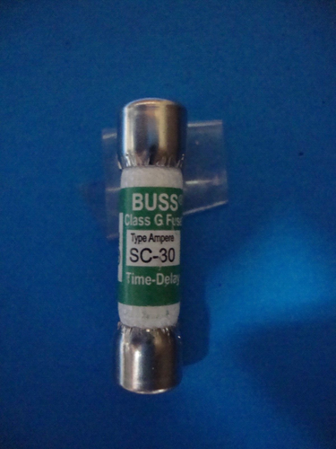 Fusible Temporisé BUSS SC-30 30A Classe G - Protection Contre Les Surintensités, 1 Pièce Neuve