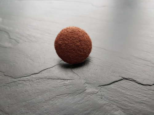 Fabric Covered Felt buttons, 14mm,19mm or 25mm in various colours - Picture 23 of 27