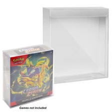 Clear Protective Case for Pokemon New Booster Bundle Design Display Protector