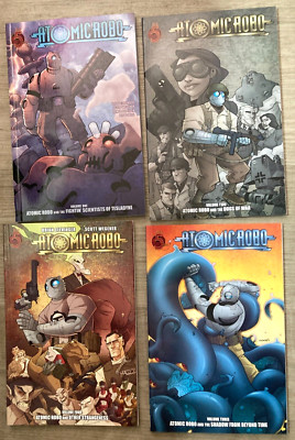 Atomic Robo Volume 1-4 Red 5 Comics Brian Clevinger, 4 PBs | eBay