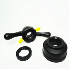 40mm Wheel Balancer Quick Release Wing Nut & Pressure Cup Hub Shaft Nut