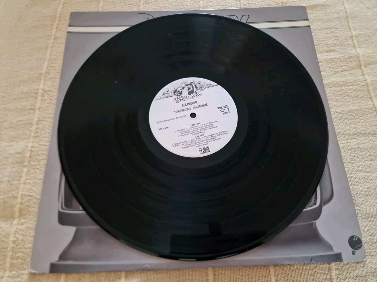 Decameron-Tomorrow's Pantomime-vinyl LP-Transatlantic Records 1976