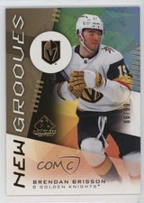 2024 Upper Deck SP Game Used New Grooves Gold 86/99 Brendan Brisson #NG-14 0b3