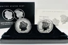 2023-S Morgan & Peace Dollar Silver Reverse Proof 2-Coin Set San Francisco w/COA