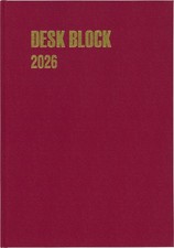 Hakubunkan Planner 2026 B5 Monthly Desk Rock 18 Month Rouge No.170 Starts Octob