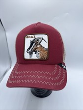 Goorin Bros The Farm The GOAT Red/tan Trucker Hat - Used