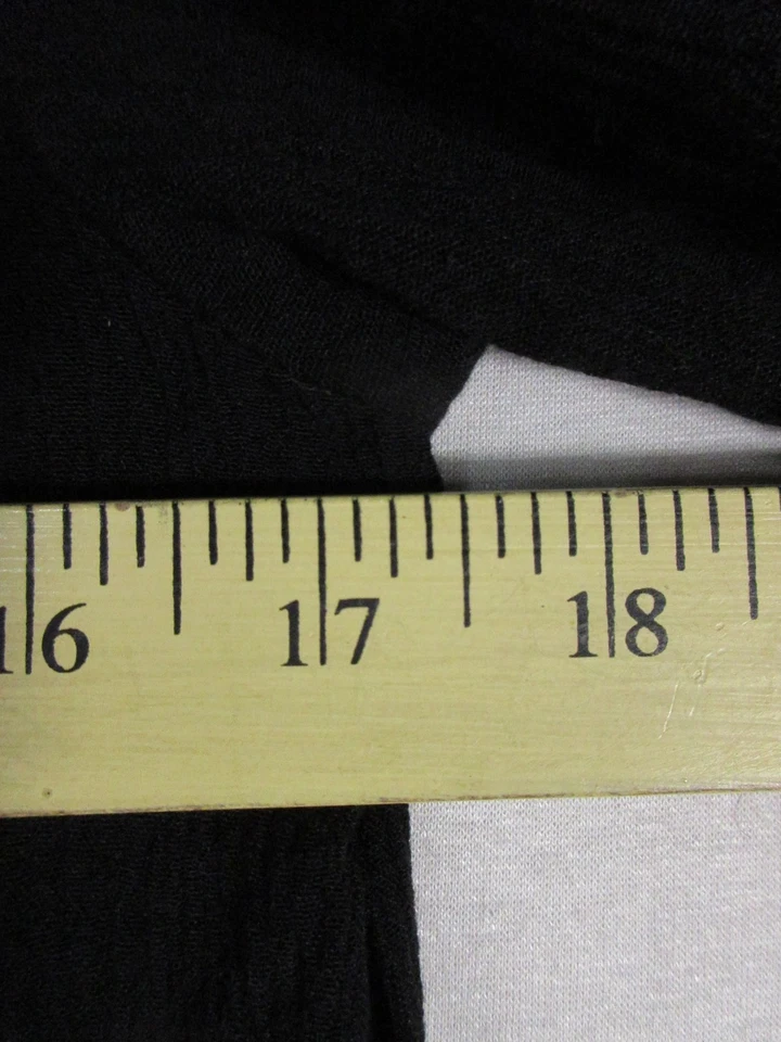 Ambiance женщин блузка на пуговицах плеча длинным рукавом размер M черный - Изображение 3 из 4