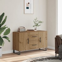 Sideboard Artisan Eiche 100X36X60 Cm Holzwerkstoff Wohnzimmer